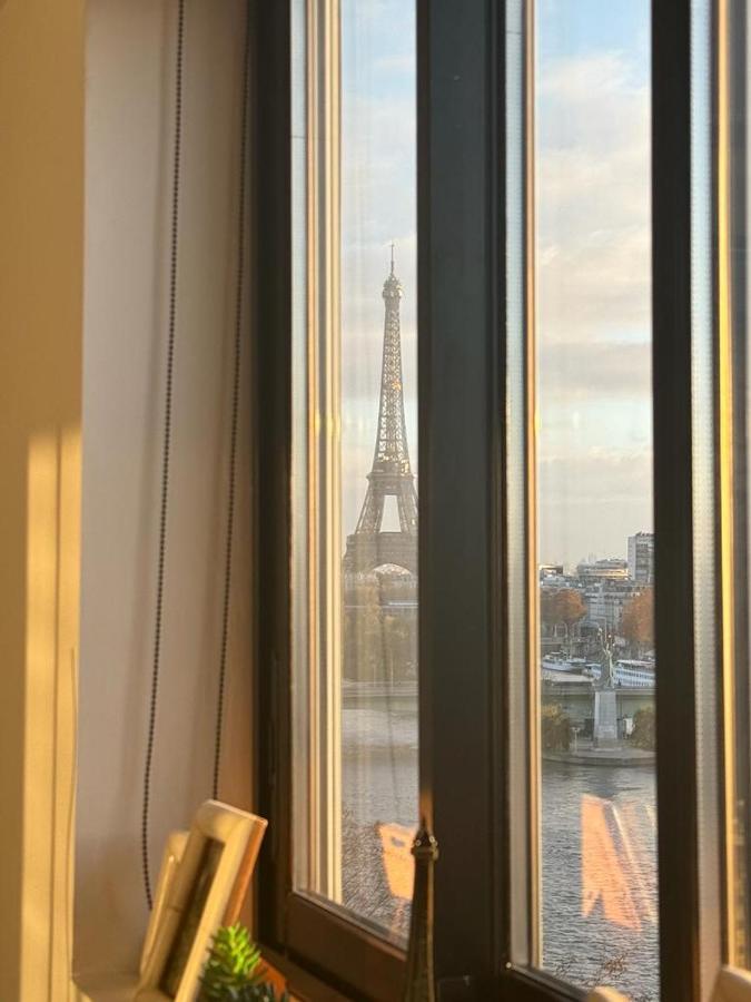 Appartement Vue Tour Eiffel Paris 16 Eme Exterior photo