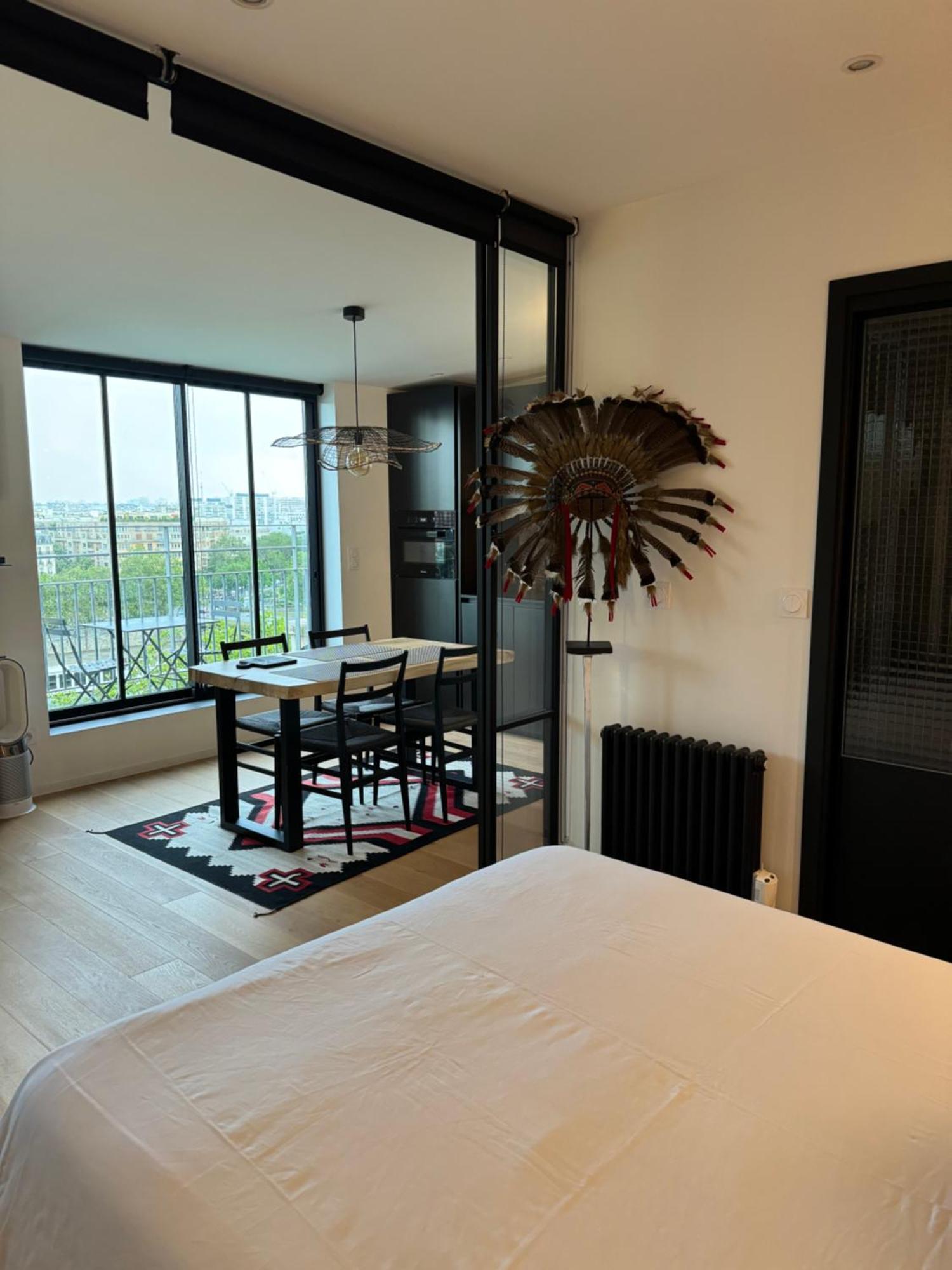 Appartement Vue Tour Eiffel Paris 16 Eme Exterior photo