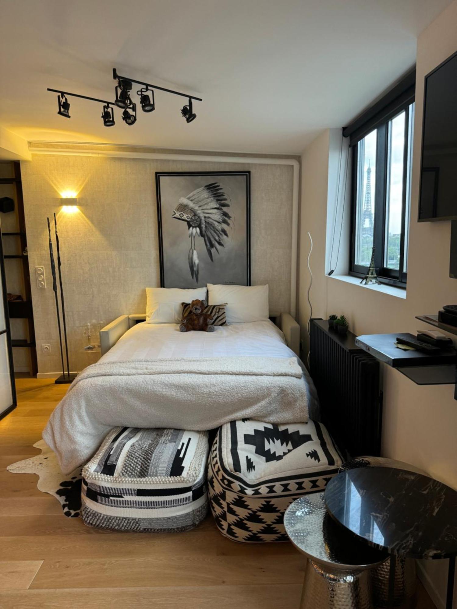 Appartement Vue Tour Eiffel Paris 16 Eme Exterior photo